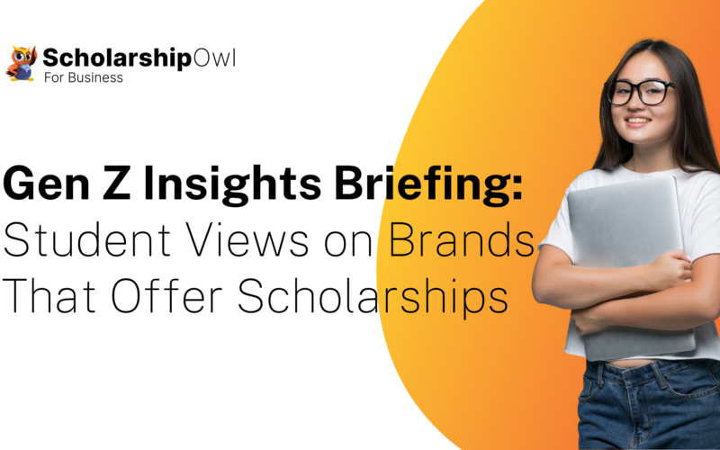 Gen Z Insights Briefing: Student Views on Brands That Offer Scholarships