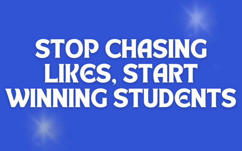 Stop Chasing Likes, Start Winning Students: How Data Can Supercharge Your Scholarship Campaigns